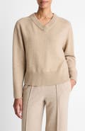 Vince Wool & Cashmere V-Neck Sweater