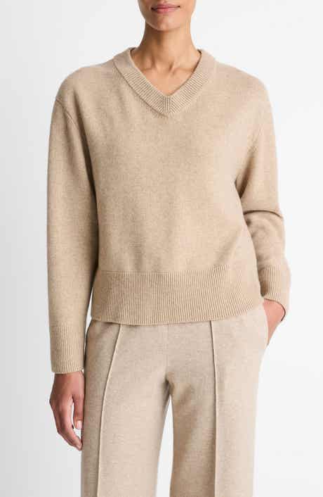 Vince Wool & Cashmere V-Neck Sweater