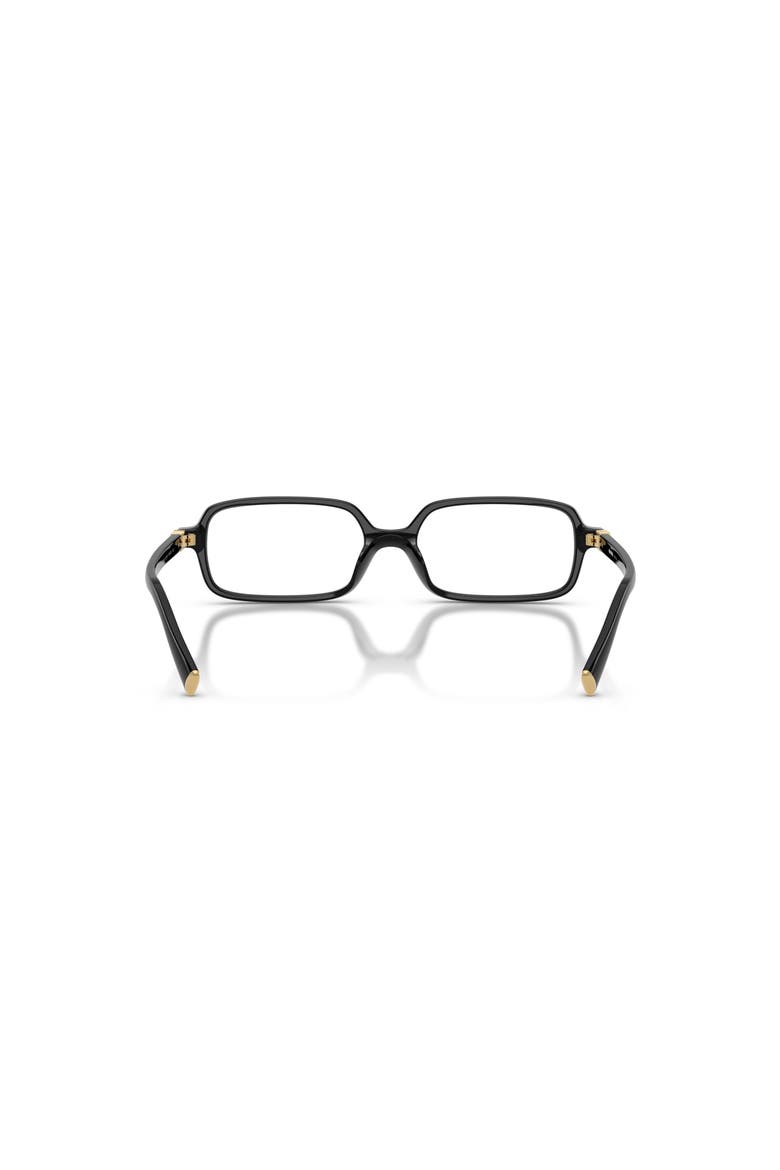 51mm Rectangle optical glasses, Alternate, color, Black