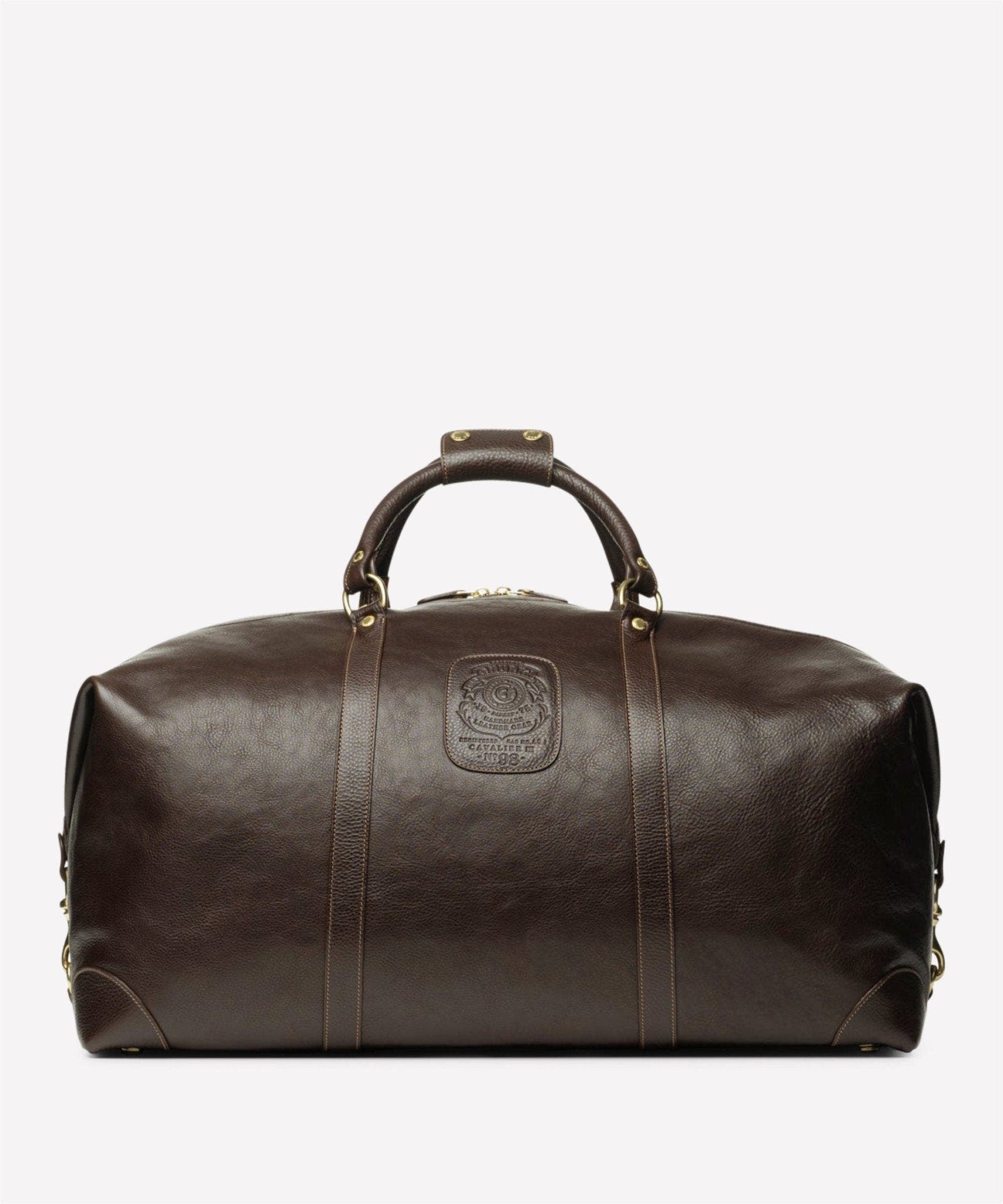 Ghurka Cavalier III No. 98 in Vintage Walnut Leather 