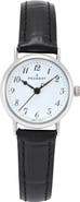 Peugeot Minimalist Small face Easy Read Leather Watch- 27MM