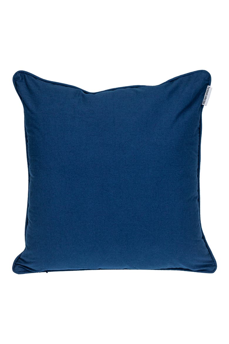 Vega Throw Pillow, Alternate, color, BLUE