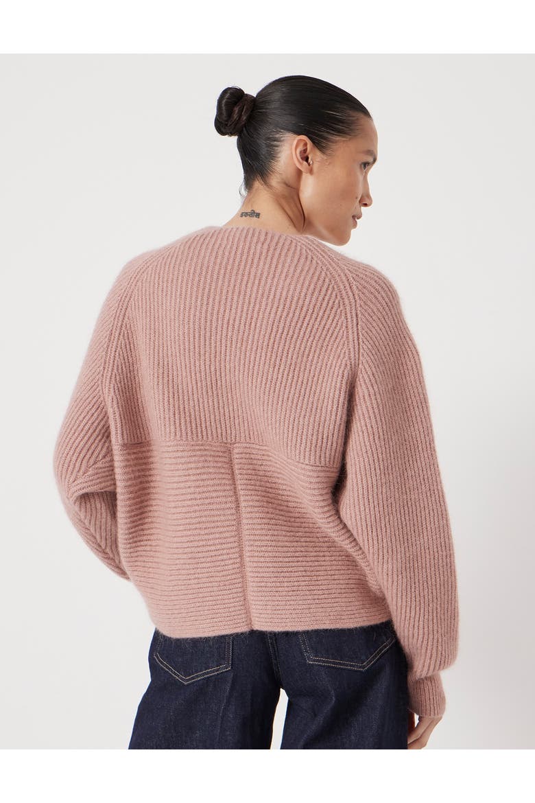 Betty Wool Blend Sweater, Alternate, color, Rosewood Pink