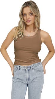 Belle & Bloom Last Time Ribbed Tank Top