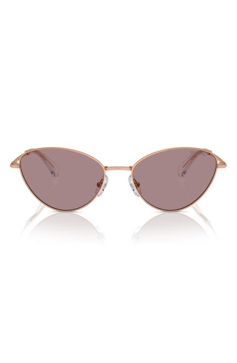 58mm Cat Eye Sunglasses