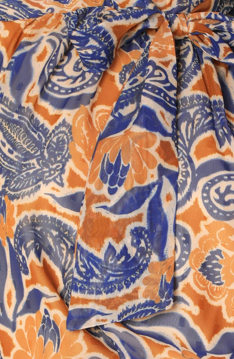 FLYING TOMATO Woven Tie Neck Top, Alternate, color, 