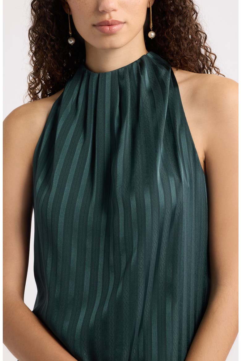 Convertible Tie Halter Top, Alternate, color, GREEN GABLES