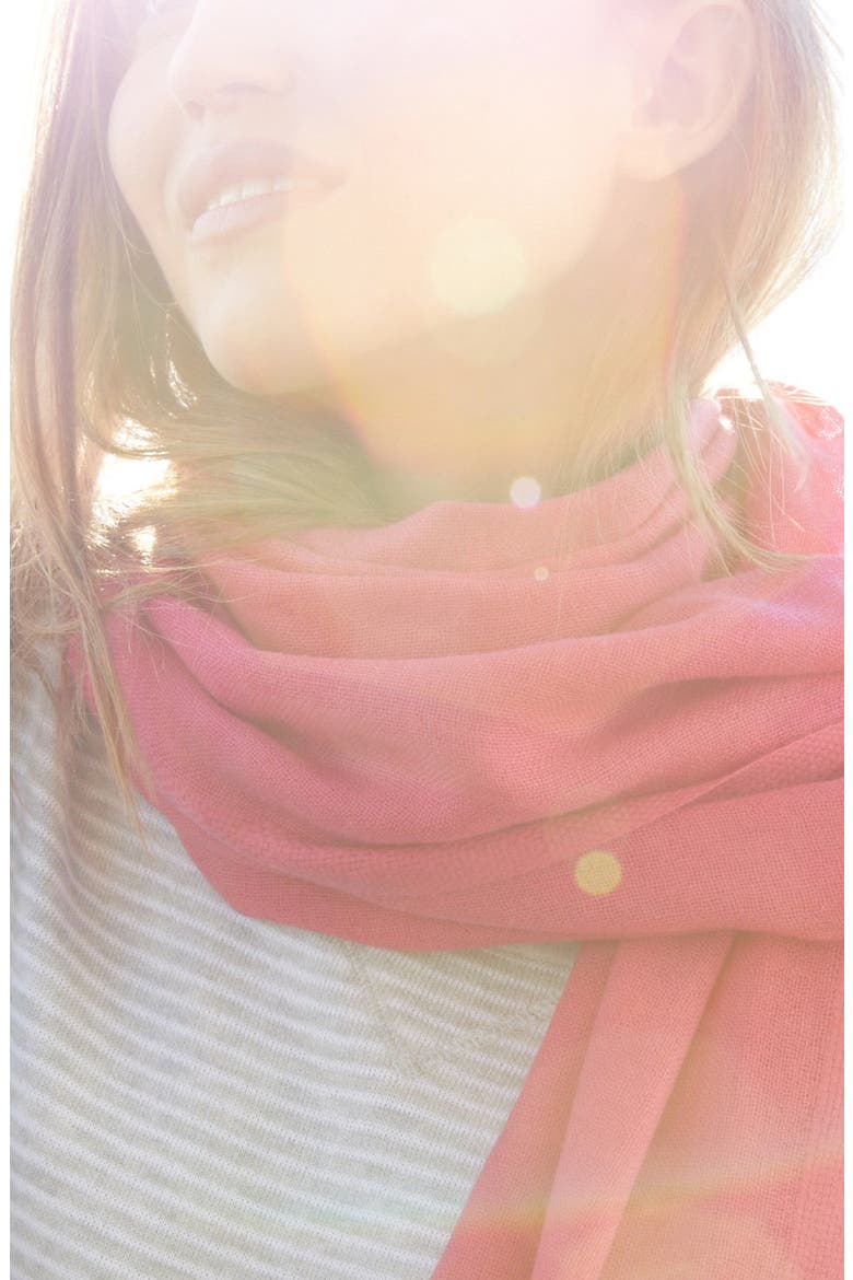 Tissue Weight Wool & Cashmere Wrap, Alternate, color, NAVY PATRIOT