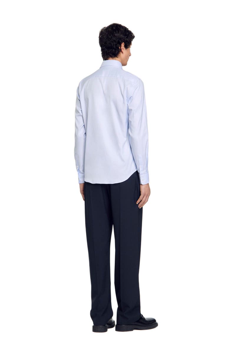 SANDRO Cross patch shirt, Alternate, color, 