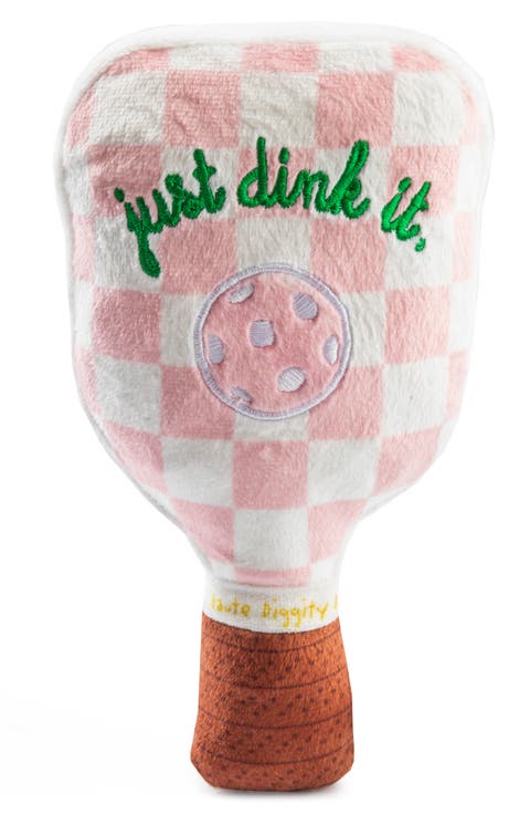 Pickleball Paddle Plush Dog Toy