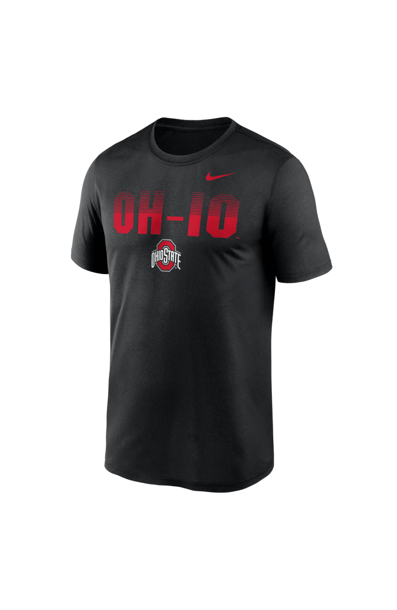Nike Men's Nike Black Ohio State Buckeyes Primetime Legend Kinetic Mantra Dri-FIT T-Shirt, Alternate, color, Black