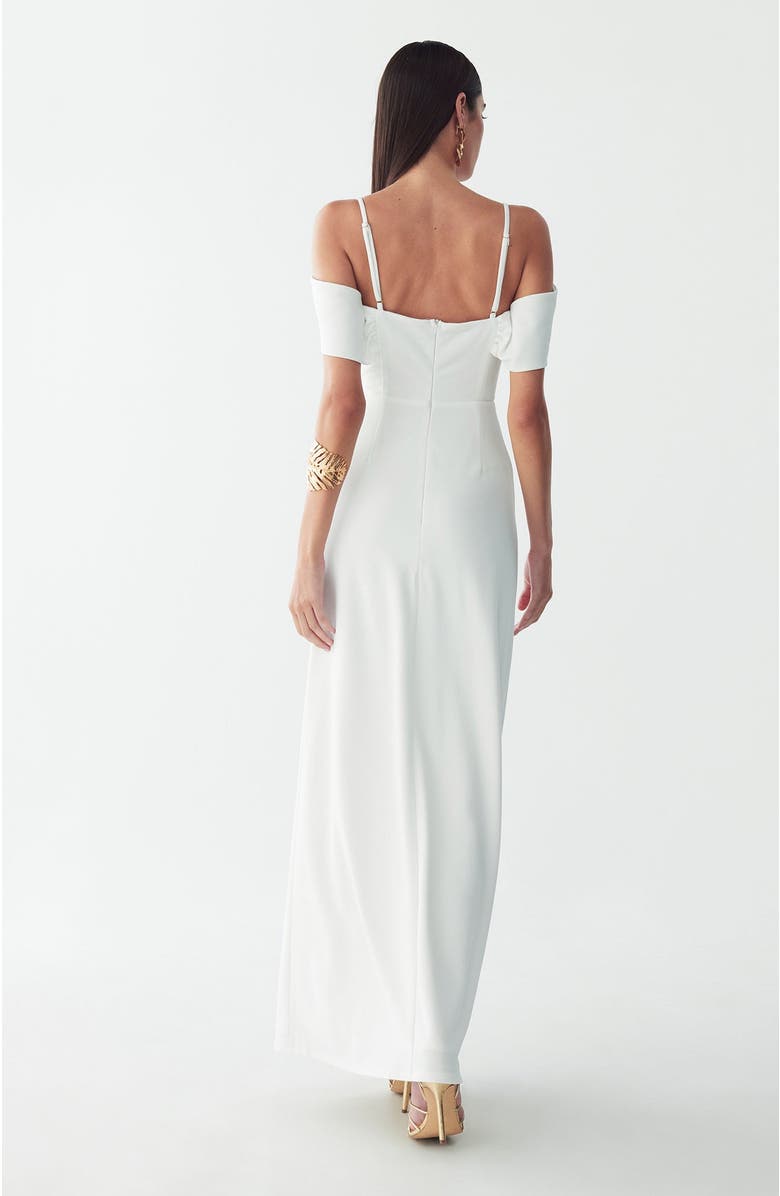 BWLDR Ida Maxi Dress, Alternate, color, White