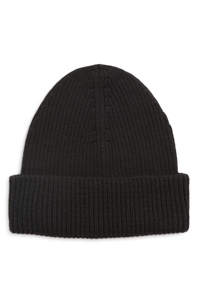OUR LEGACY Merino Wool Rib Beanie, Main, color, 