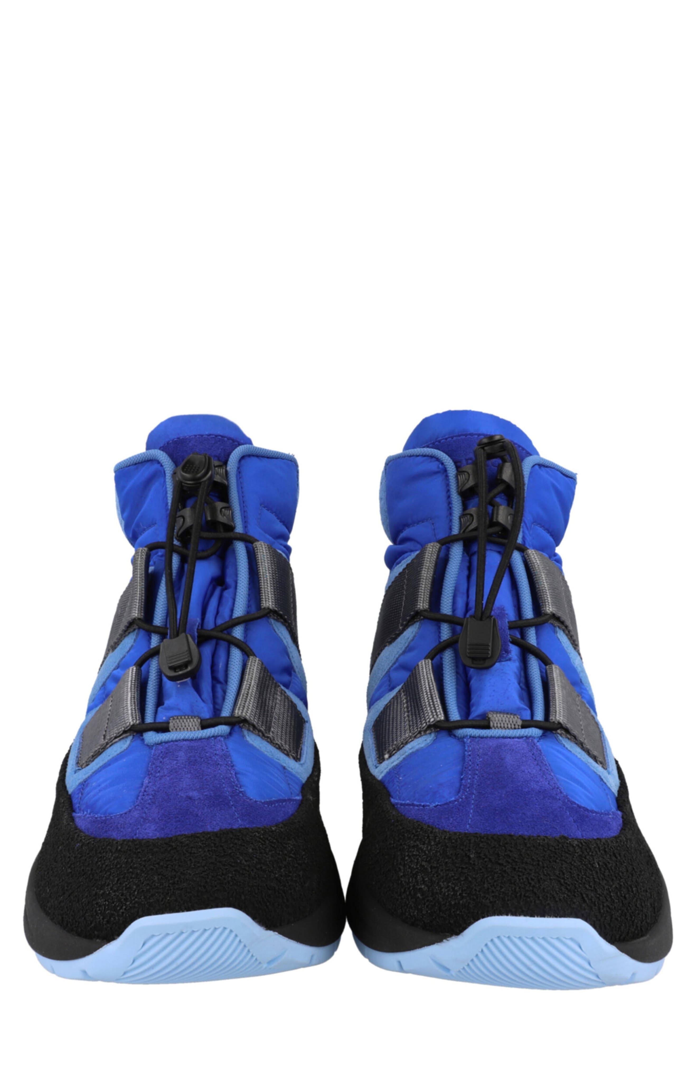 FERRAGAMO Leonida High Top Sneaker, Alternate, color, Blue
