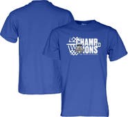 BLUE 84 Men's Blue 84 Royal Duke Blue Devils 2025 ACC Men's Basketball Conference Tournament Champions Locker Room T-Shirt