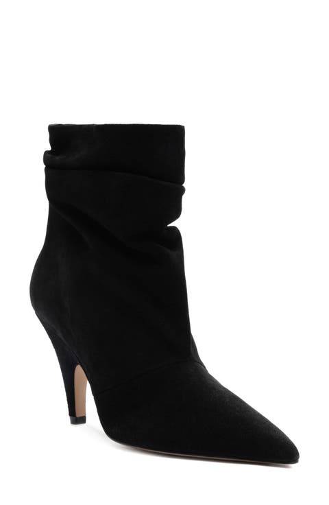 Tati Pointed Toe Slouch Bootie (Women)