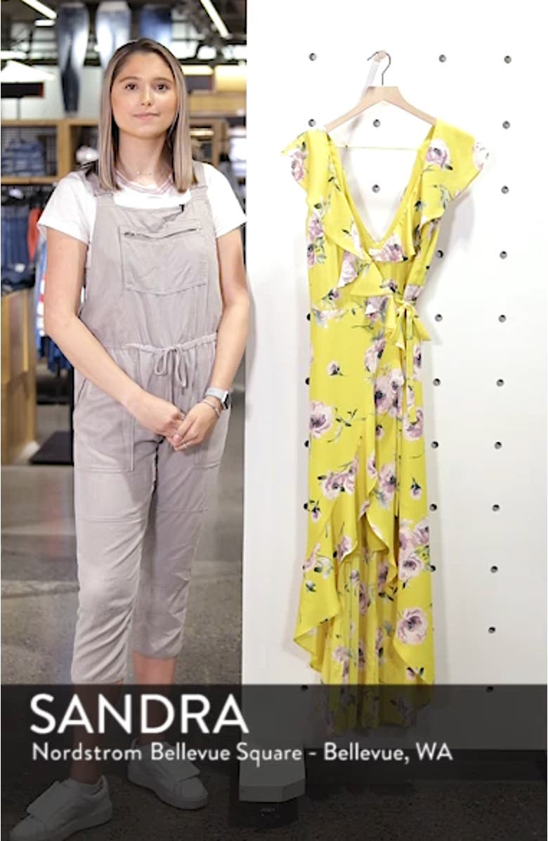 Ruffle Wrap Maxi Dress, sales video thumbnail