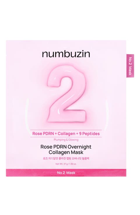 No.2 Rose PDRN Overnight Collagen Mask