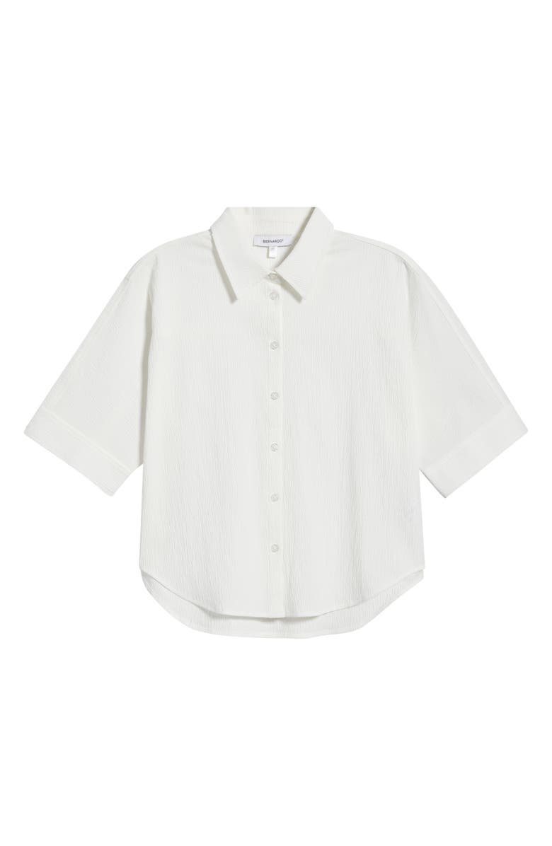 Bernardo Texture Dolman Shirt, Alternate, color, 