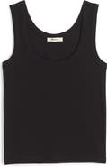 Madewell Scoop Neck Regenerative Cotton Rib Tank