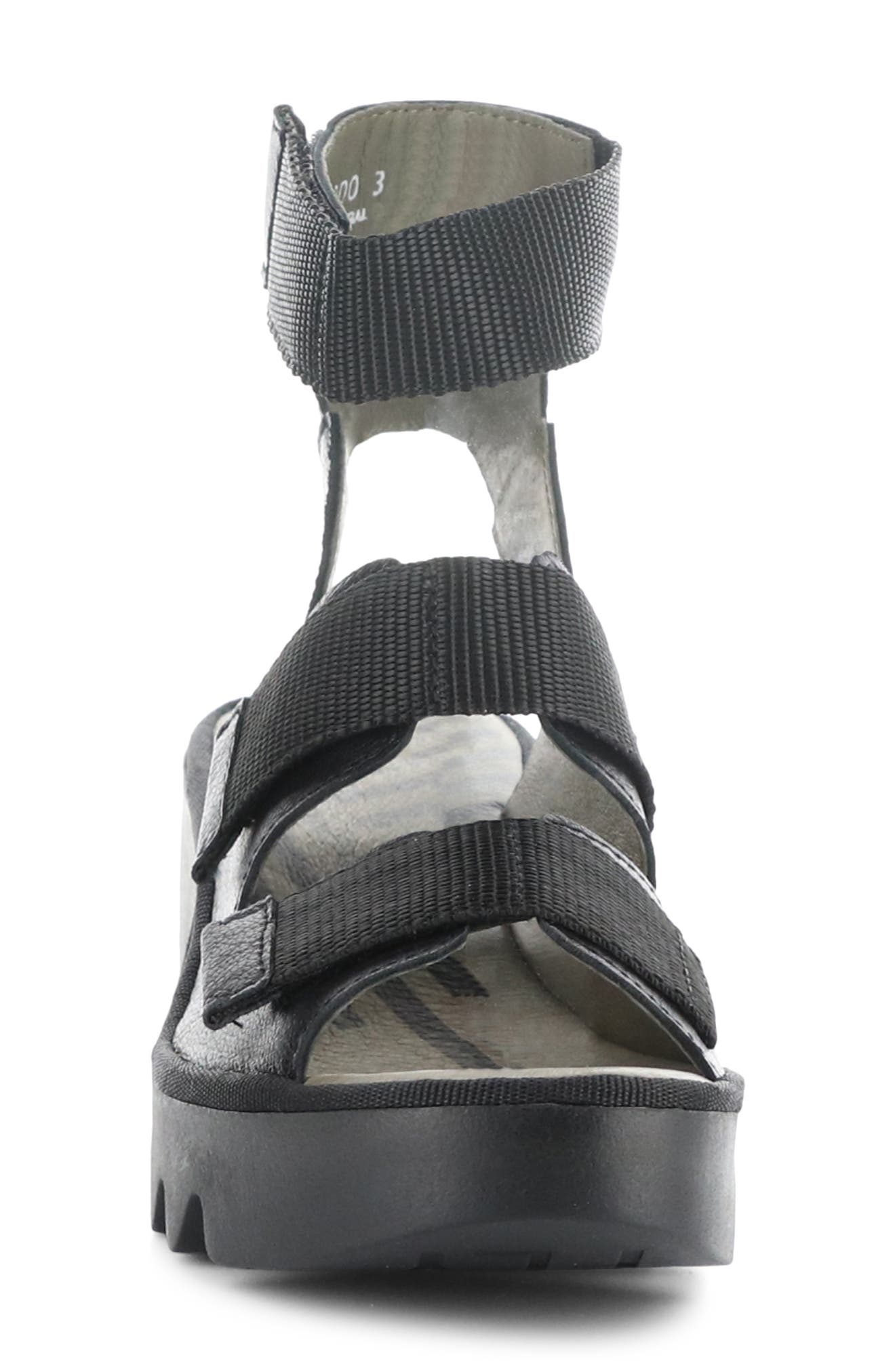 Fly London Bech Platform Wedge Sandal, Alternate, color, 