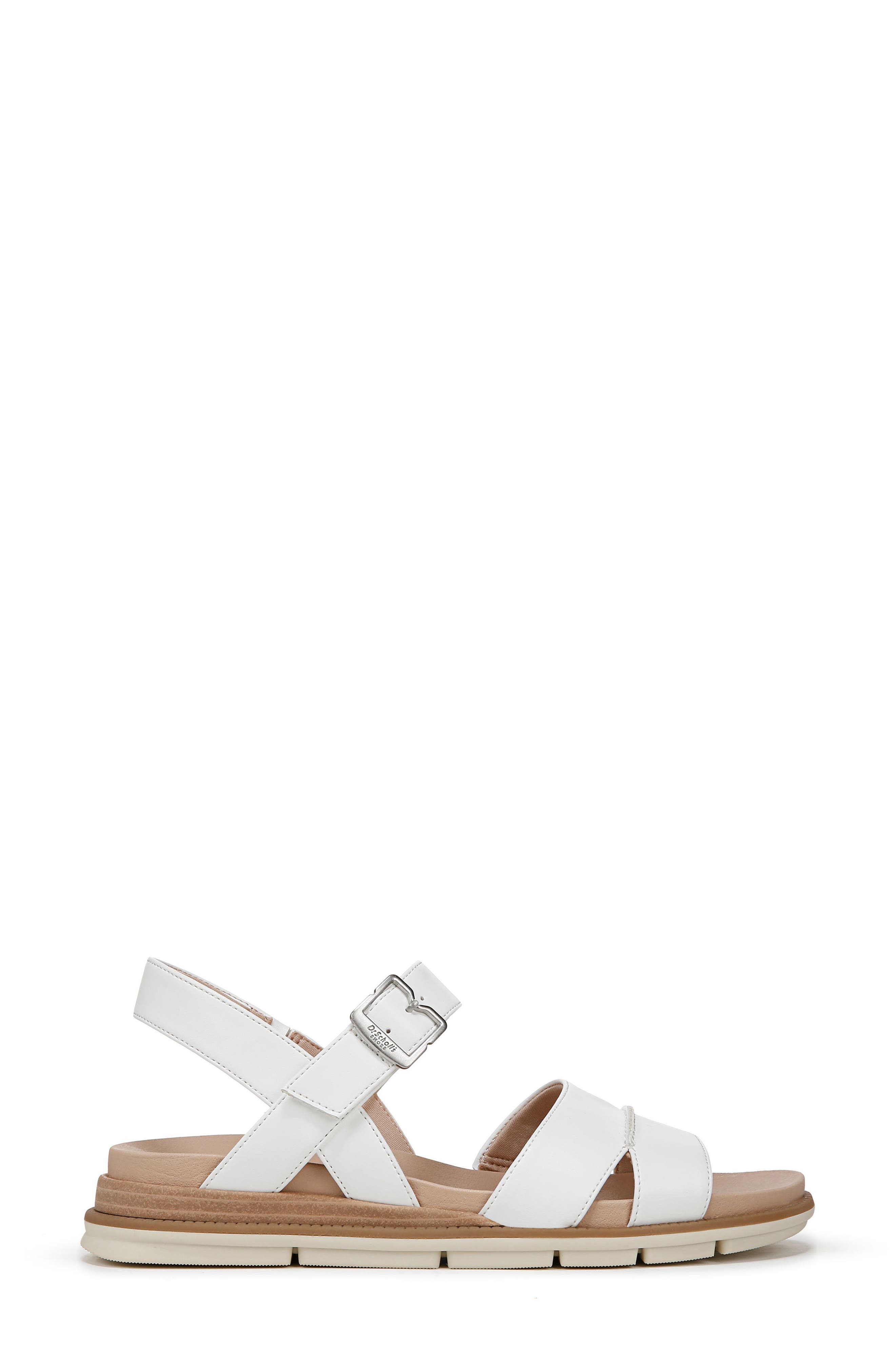Dr. Scholl's Timeless Fun Sandal, Alternate, color, White