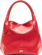 Frances Valentine Mini Sweet Pea Tumbled Leather Handbag