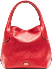 Frances Valentine Mini Sweet Pea Tumbled Leather Handbag