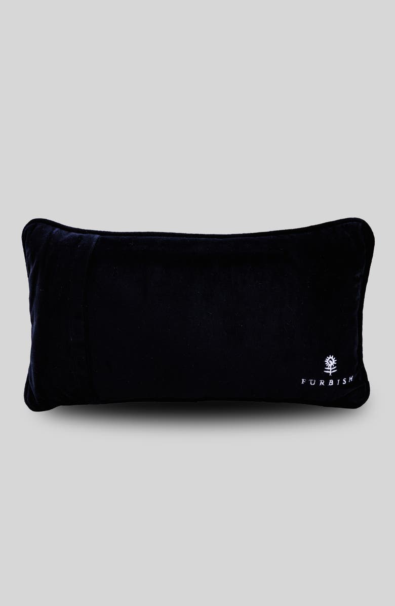 Furbish Straight Needlepoint Pillow, Alternate, color, Straight