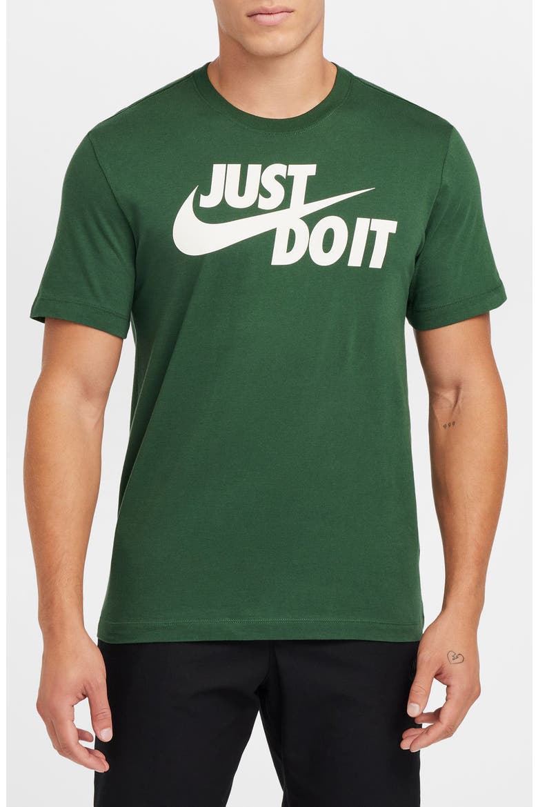 Just Do It Graphic T-Shirt, Main, color, FIR