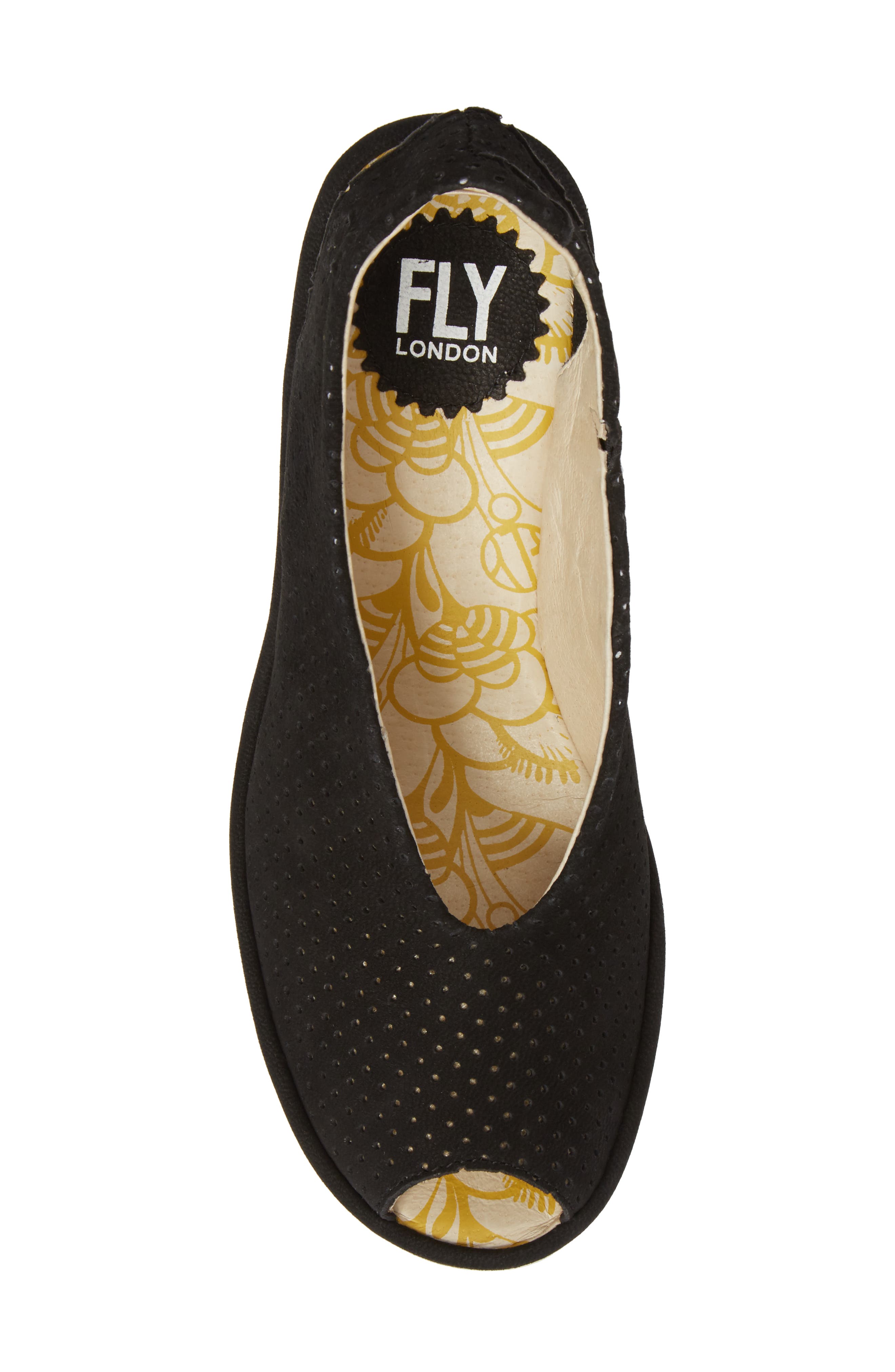 Fly London Yazu Wedge Sandal, Alternate, color, 