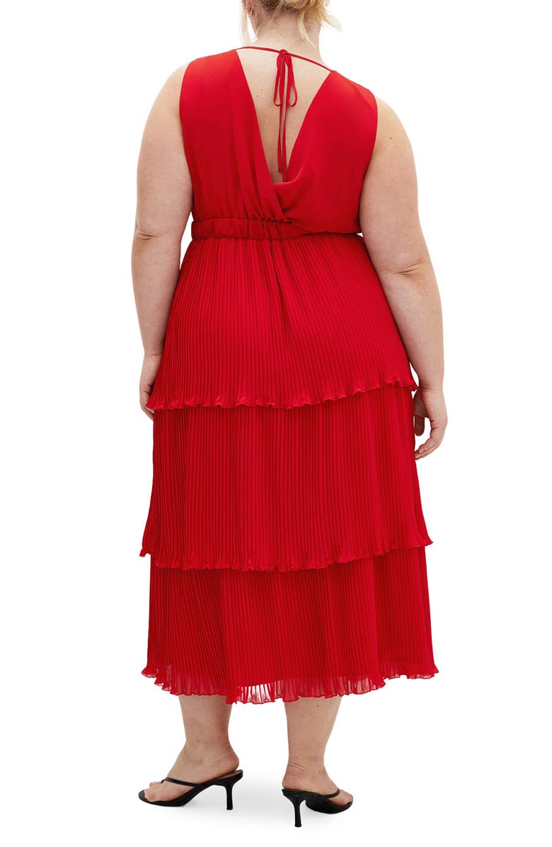 City Chic Marlowe Maxi Dress, Alternate, color, Red