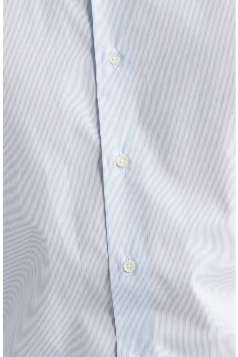 Regular Fit Stripe Dress Shirt, Alternate, color, LIGHT BLUE