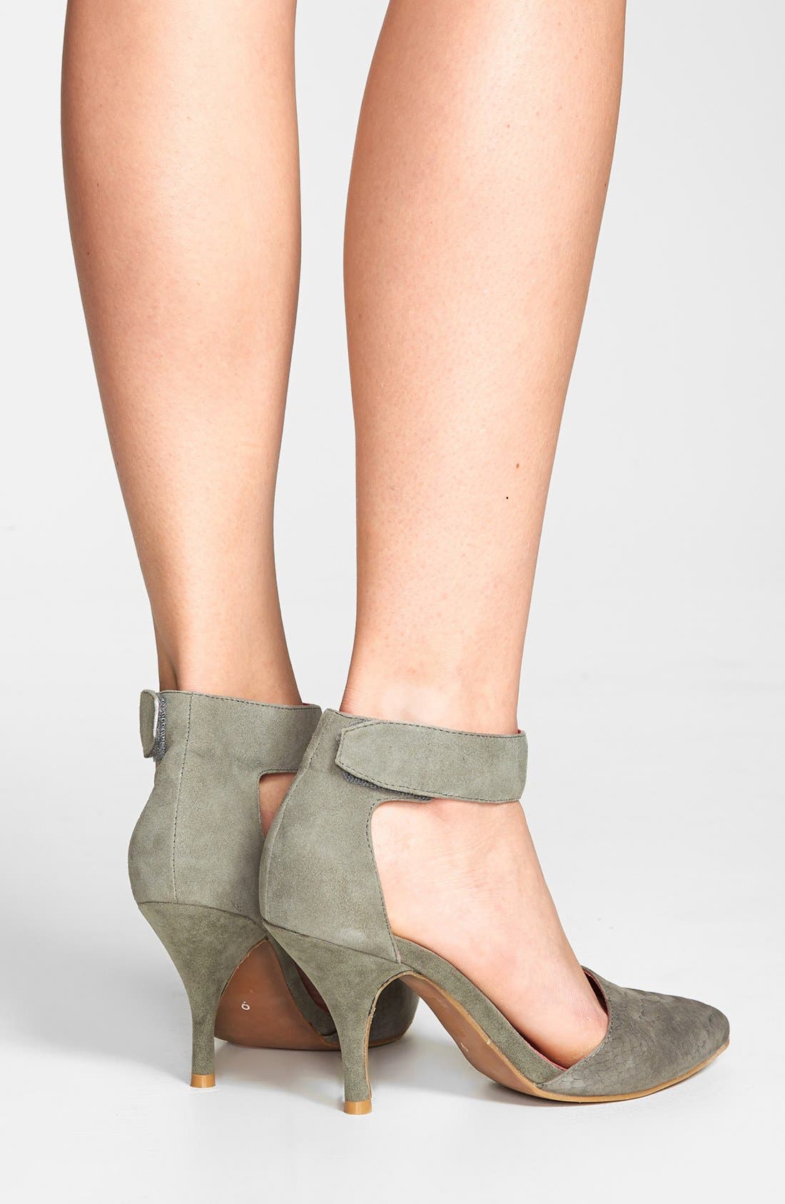 'Bridges' Pump, Alternate, color, GREY PYTHON/ SUEDE