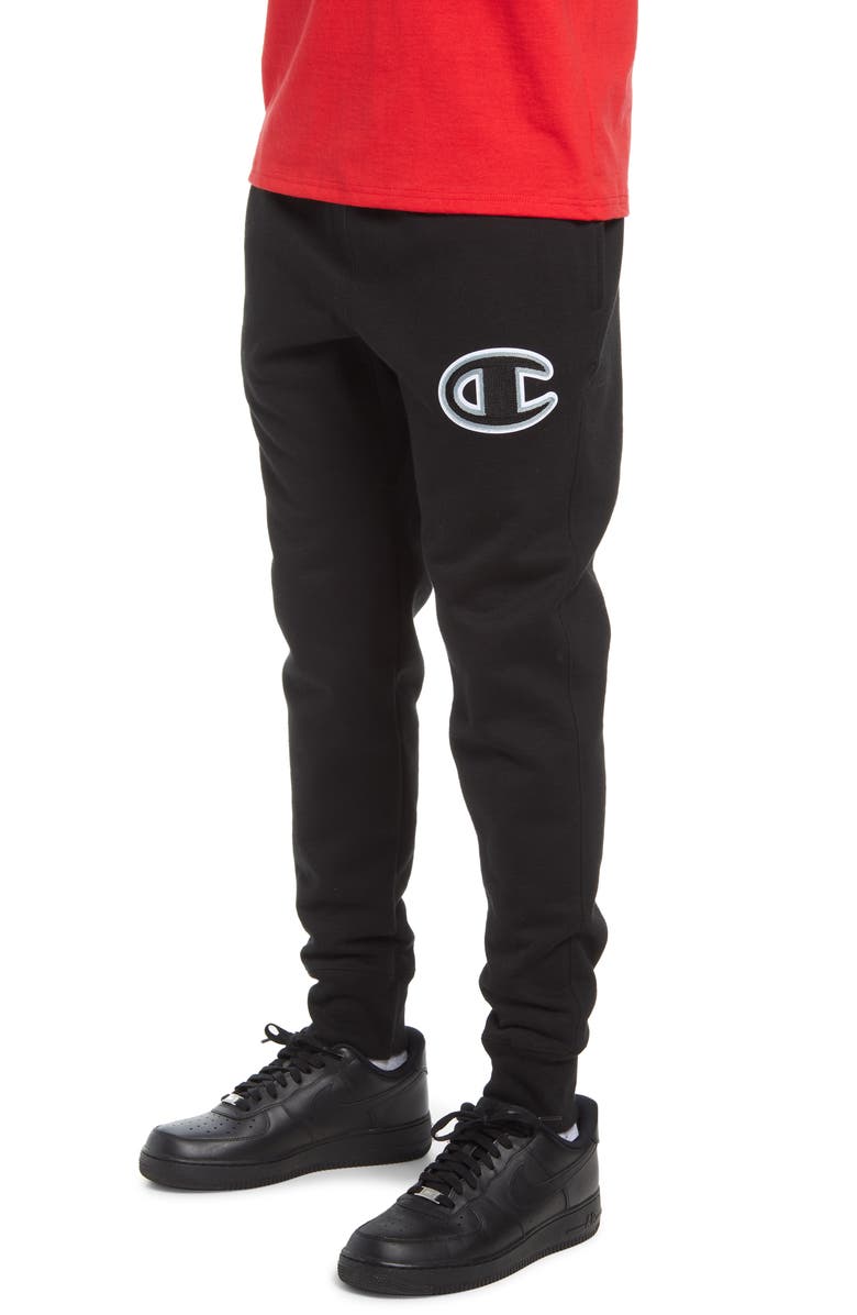 Champion Reverse Weave<sup>®</sup> Embroidered Logo Sweatpants, Alternate, color, 
