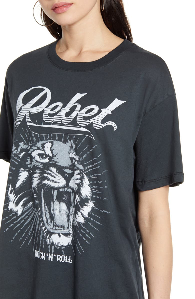 Day Rebel Tiger Graphic Tee, Alternate, color,