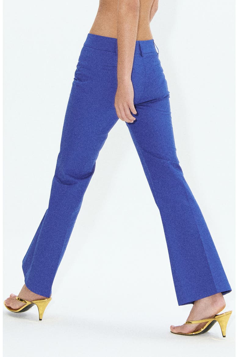 Starring Hailey Bieber Serin Stretch Cotton Pants, Alternate, color, BLUE