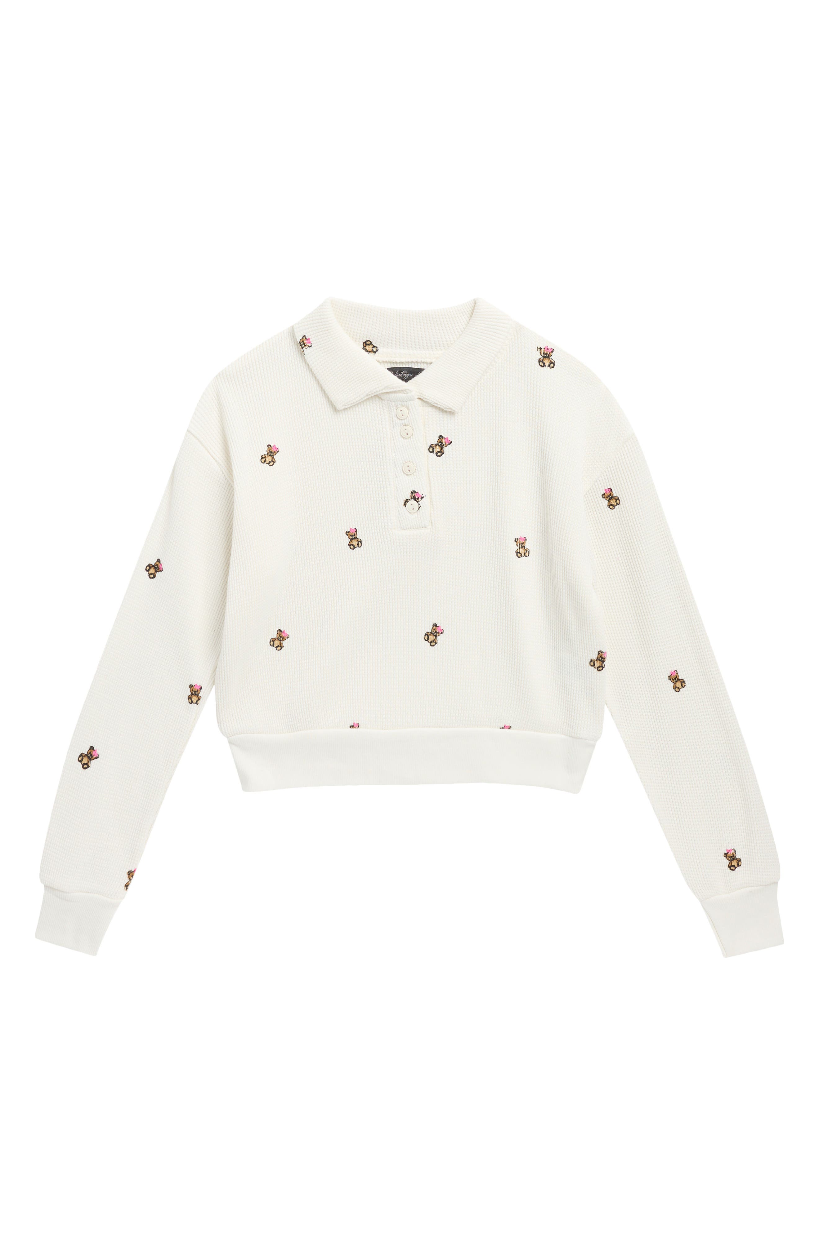 Kids' Allover Bear Polo