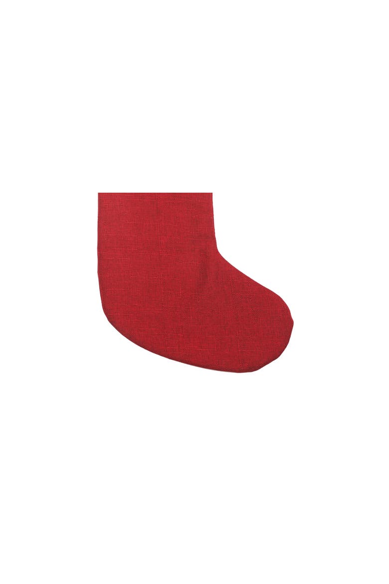 Holiday Yo-Yo Stocking, Alternate, color, Red