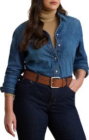 Lauren Ralph Lauren Classic Fit Denim Shirt