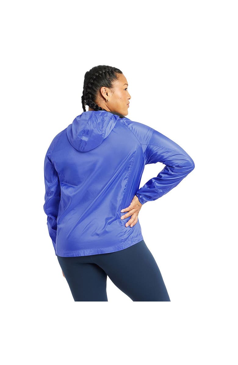 Oiselle Whirlwind Jacket - Women's, Alternate, color, Blue Rapids