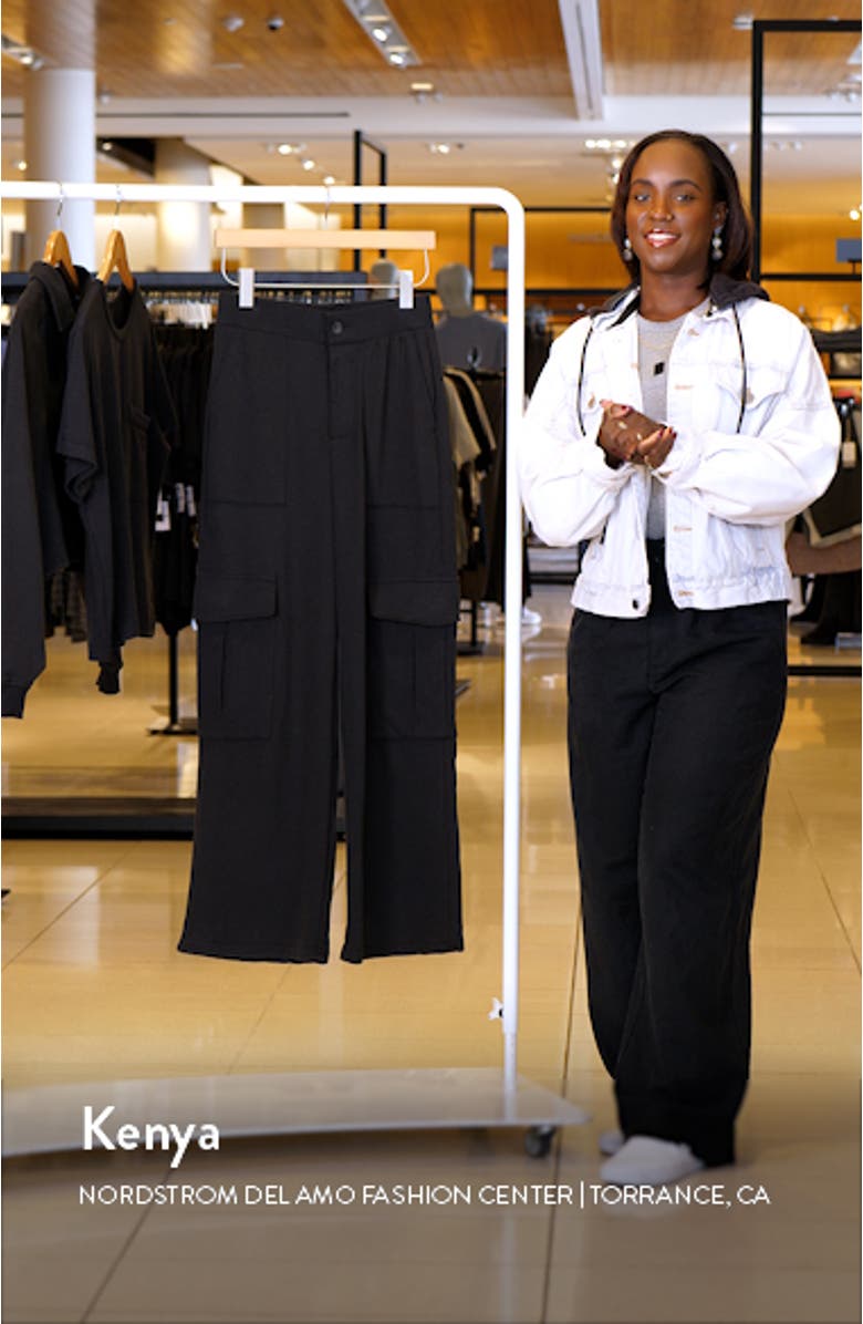 Kaylee Knit Cargo Pants, sales video thumbnail