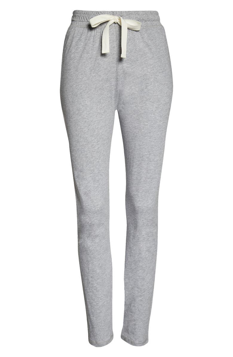 Papinelle Jada Organic Cotton Knit Pajama Pants, Alternate, color, 