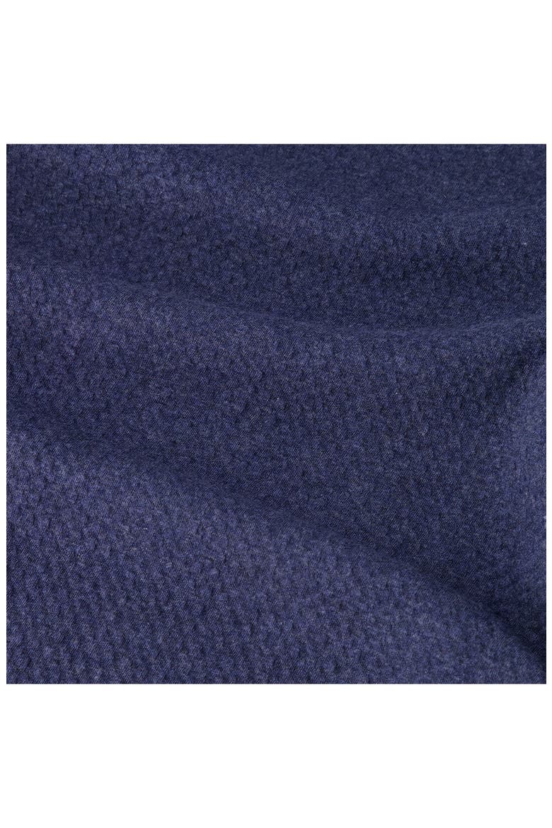 Modern Fit Textured Knit Cotton Blend Sport Coat, Alternate, color, BLUE