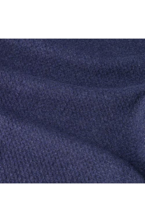 Victor Emmanuel Modern Fit Textured Knit Cotton Blend Sport Coat In Blue