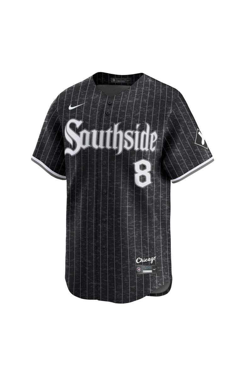 Nike Men's Nike Bo Jackson Black Chicago White Sox City Connect Retired Player Jersey, Alternate, color, 