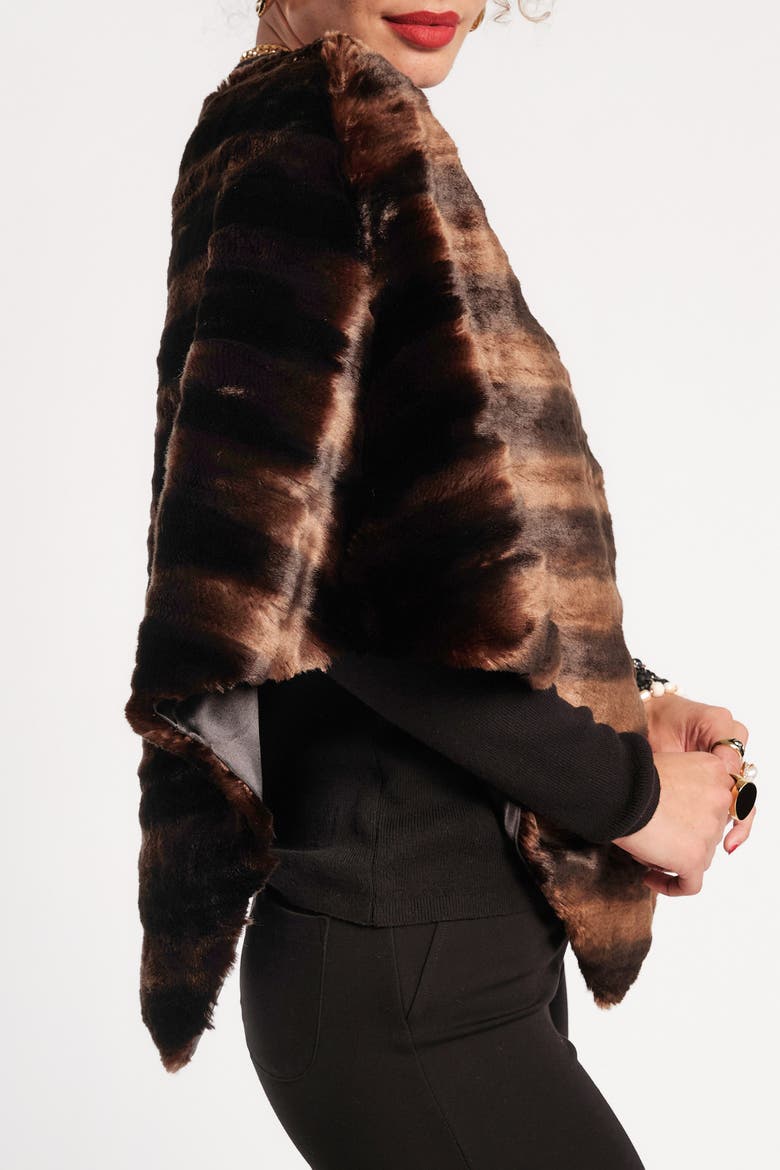 The Envoy Poncho, Alternate, color, Brown