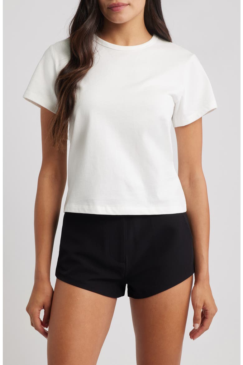 Reese Oversize Cotton T-Shirt, Main, color, WHITE