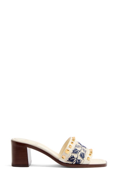 Valentino Slide County T. 60 In Ivory/multi