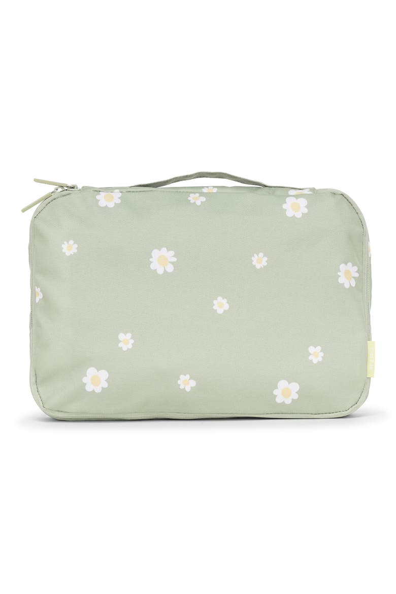 Medium 2-Piece Compression Packing Cube Set, Alternate, color, DAISY